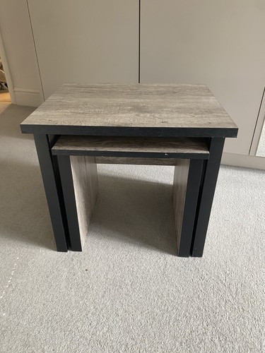 Nest tables grey rustic - nest, 2