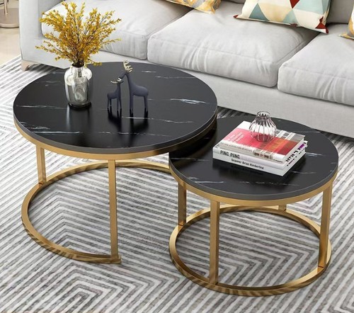 Nesting coffee tables set - nesting,