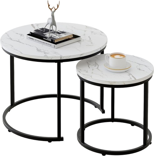 Nest tables set 2 round - 2,