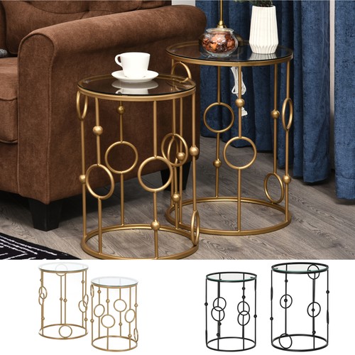Round coffee tables - tables, set