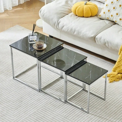 Nest tables set 3 white - nest,
