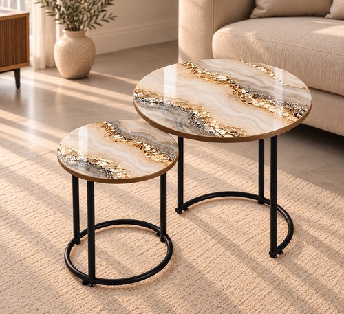 Luxury set round epoxy - luxury, 2
