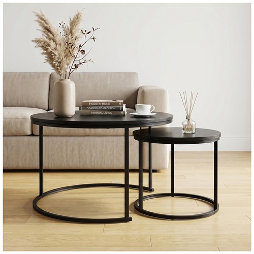 Round nesting table - table, 2