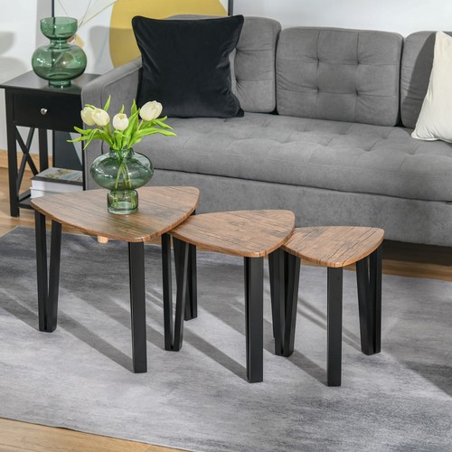 Pcs nesting table coffee - table,