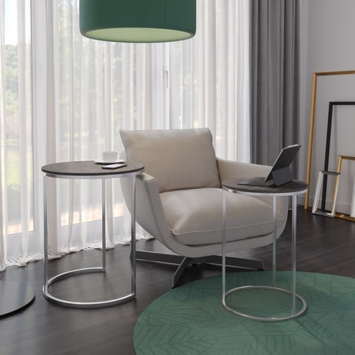 2pc round nesting stackable - round,