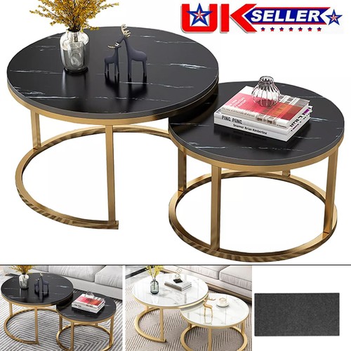 Black nesting coffee - nesting, tables