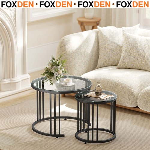 Coffee table set round - set, 2