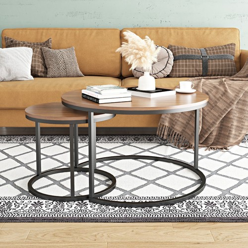 Nesting coffee tables - tables, set