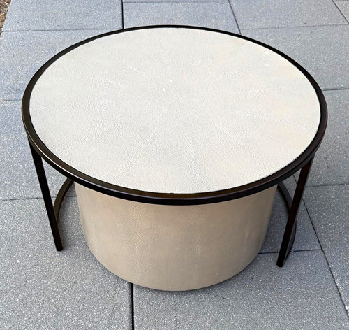 Round nesting coffee table - coffee,